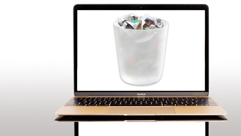 empty outlook for mac trash folder